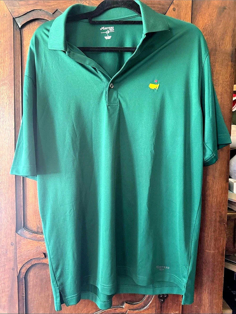Masters Tech polo Men's Green Polo Size Large Like New